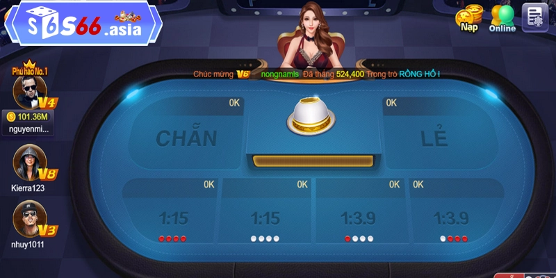 Game xóc đĩa online tại S66 là đáng chơi